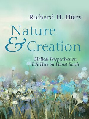 cover image of Nature and Creation